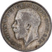 Gran Bretaña, George V, Shilling, 1923, Plata, MBC, KM:816a