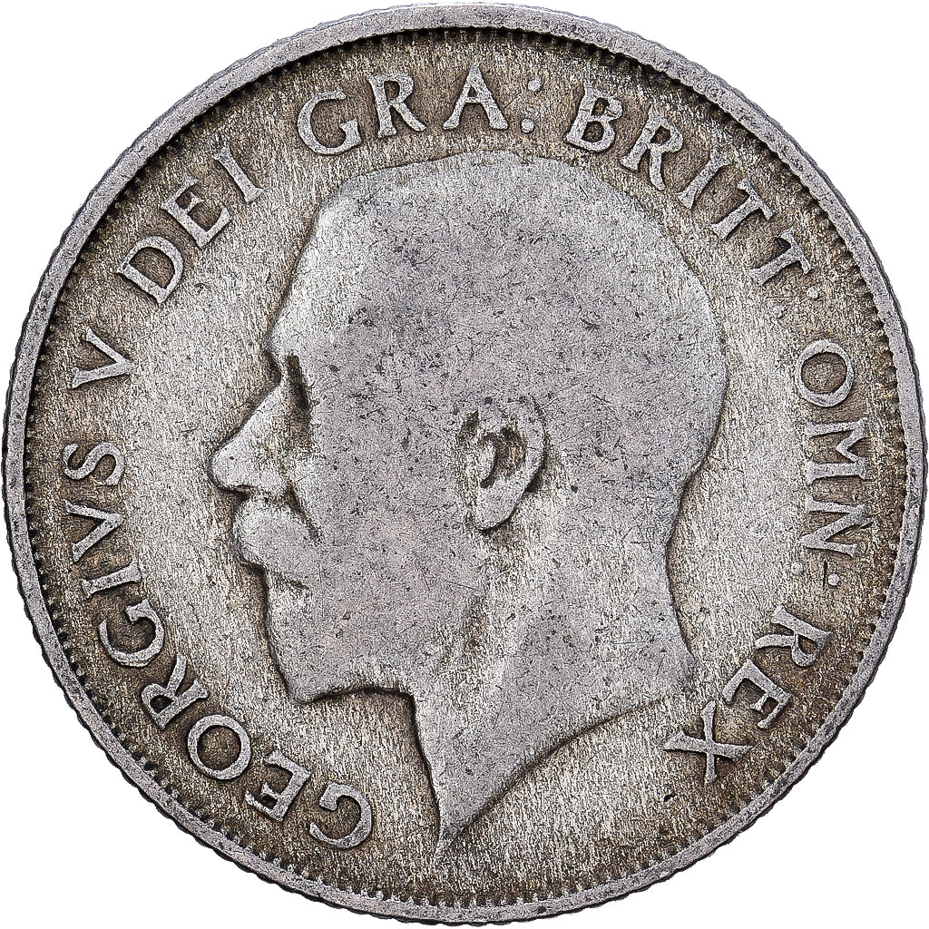 Great Britain, George V, Shilling, 1922, Silver, F(12-15), KM:816a