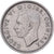 Gran Bretaña, George VI, 6 Pence, 1949, Cobre - níquel, MBC, KM:875