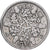 Gran Bretaña, George V, 6 Pence, 1935, Plata, MBC, KM:832