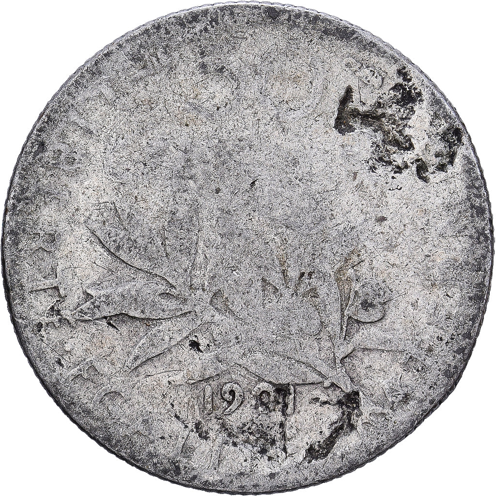France, 50 Centimes, Semeuse, 1901, Paris, Silver, F(12-15), Gadoury:467, KM:854