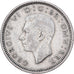 Großbritannien, George VI, 6 Pence, 1939, Silber, SS, KM:852