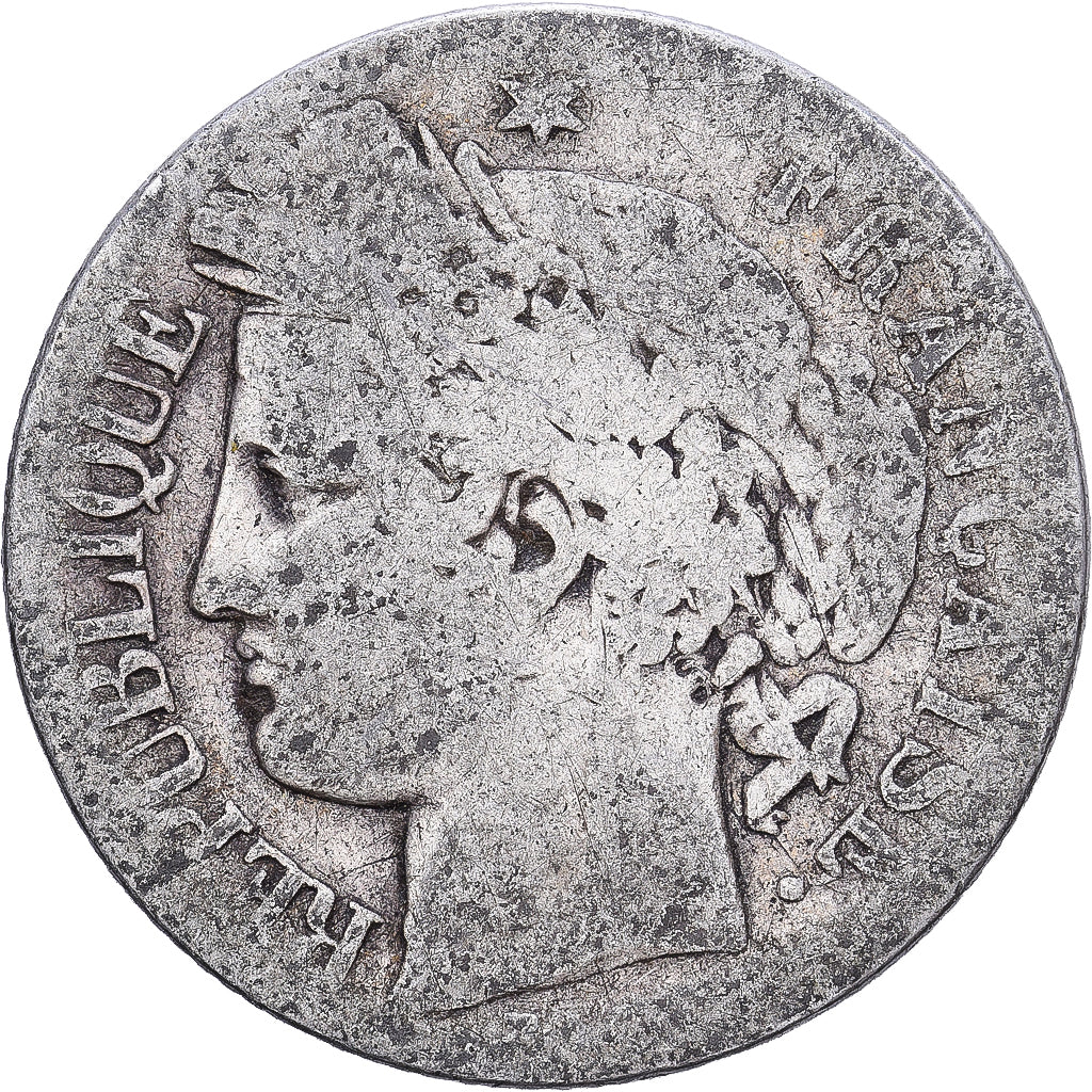 Frankrijk, Franc, Paris, Cérès, Zilver, ZG+