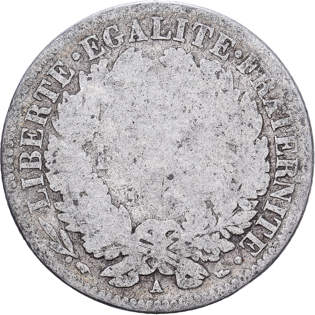 Frankrijk, Franc, Paris, Cérès, Zilver, ZG+