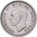 Großbritannien, George VI, 6 Pence, 1947, Kupfer-Nickel, SS, KM:862