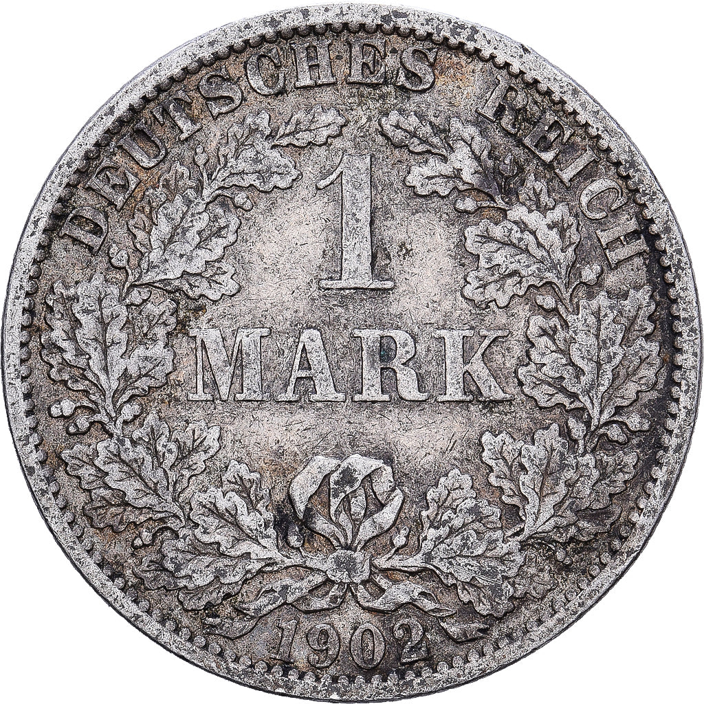 GERMANIA - IMPERO, Wilhelm II, Mark, 1902, Berlin, Argento, BB, KM:14