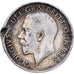 Great Britain, George V, 6 Pence, 1915, London, Silver, VF(20-25), KM:815