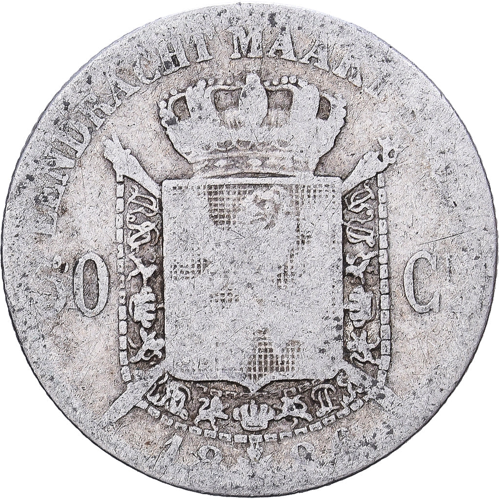 Belgique, Leopold II, 50 Centimes, 1899, Argent, B+, KM:26