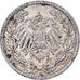 German Empire, 1/2 Mark, 1913, Berlin, Silver, AU(50-53), KM:17
