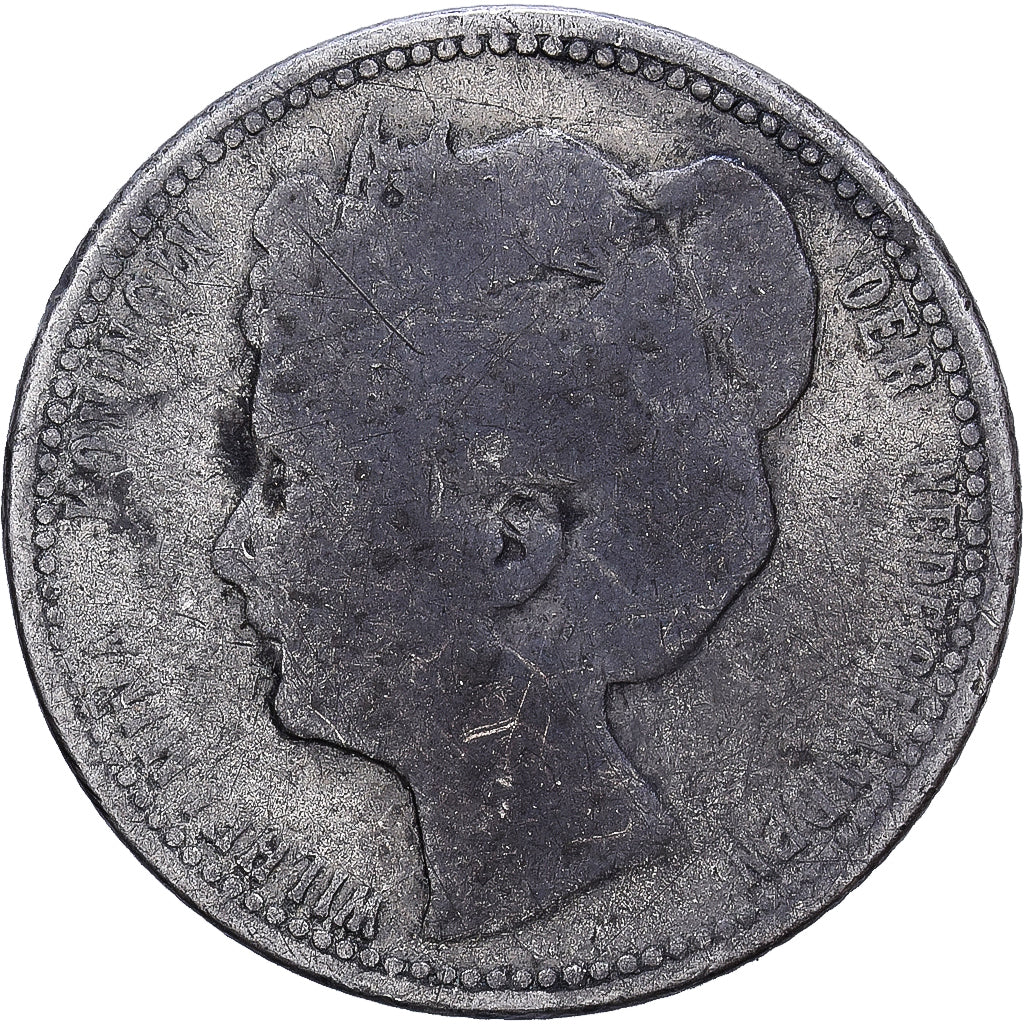 Netherlands, Wilhelmina I, 25 Cents, 1903, Utrecht, Silver, F(12-15), KM:120.2