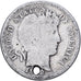 United States, Dime, Barber, 1892, San Francisco, Silver, F(12-15), KM:113