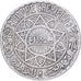 Morocco, Mohammed V, 5 Francs, 1933, Paris, Silver, EF(40-45), KM:37