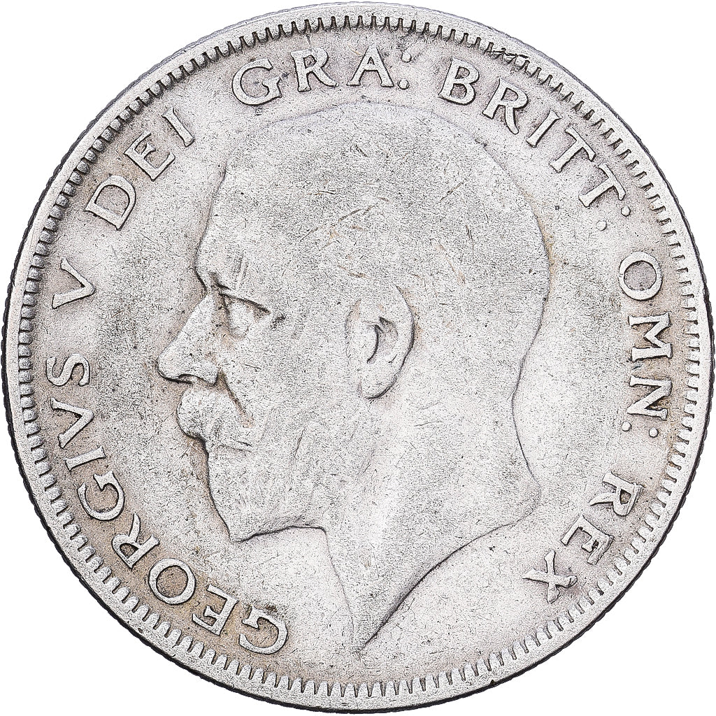 Great Britain, George V, 1/2 Crown, 1931, Silver, VF(30-35), Spink:4037, KM:835