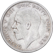 Groot Bretagne, George V, 1/2 Crown, 1931, Zilver, FR+, Spink:4037, KM:835