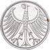 Federal Republic of Germany, 5 Mark, 1970, Stuttgart, Silver, EF(40-45)