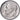 Stati Uniti, Dime, Roosevelt Dime, 1990, Philadelphia, Rame ricoperto in
