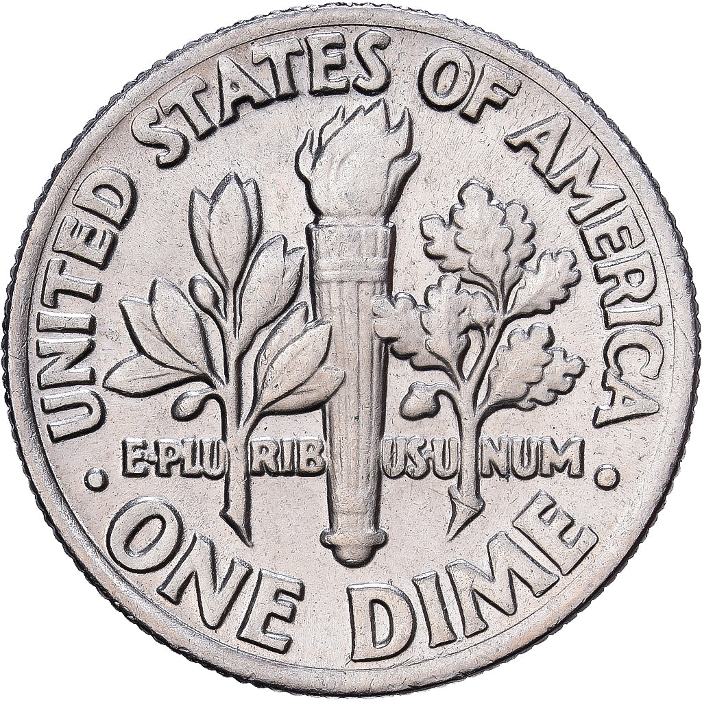 Verenigde Staten, Dime, Roosevelt Dime, 1985, Philadelphia, Copper-Nickel Clad