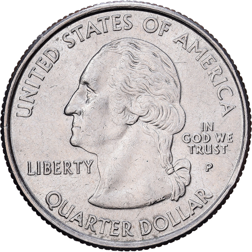 United States, Quarter, Maryland, 2000, Philadelphia, Copper-Nickel Clad Copper