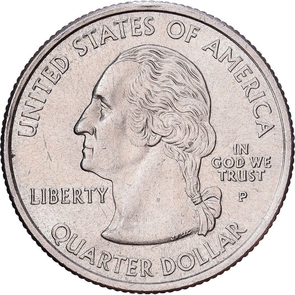 United States, Quarter, Tennessee, 2002, Philadelphia, Copper-Nickel Clad