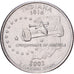 États-Unis, Quarter, Indiana, 2002, Philadelphie, Cupronickel plaqué cuivre