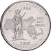 Vereinigte Staaten, Quarter, Massachusetts, 2000, U.S. Mint, Copper-Nickel Clad