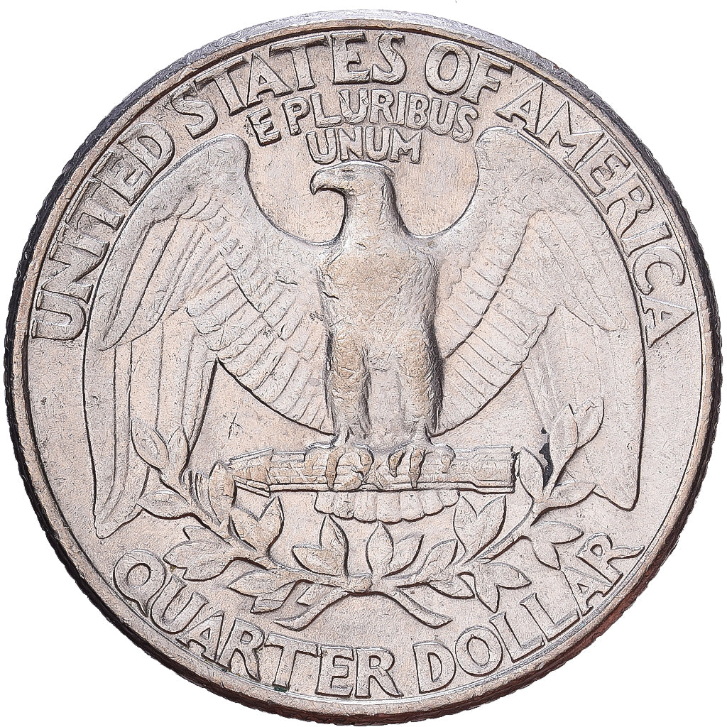 États-Unis, Quarter, Washington Quarter, 1986, Denver, Cupronickel plaqué