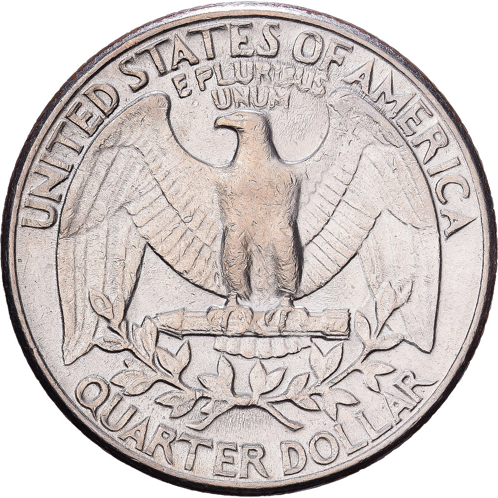 United States, Quarter, Washington Quarter, 1983, Denver, Copper-Nickel Clad
