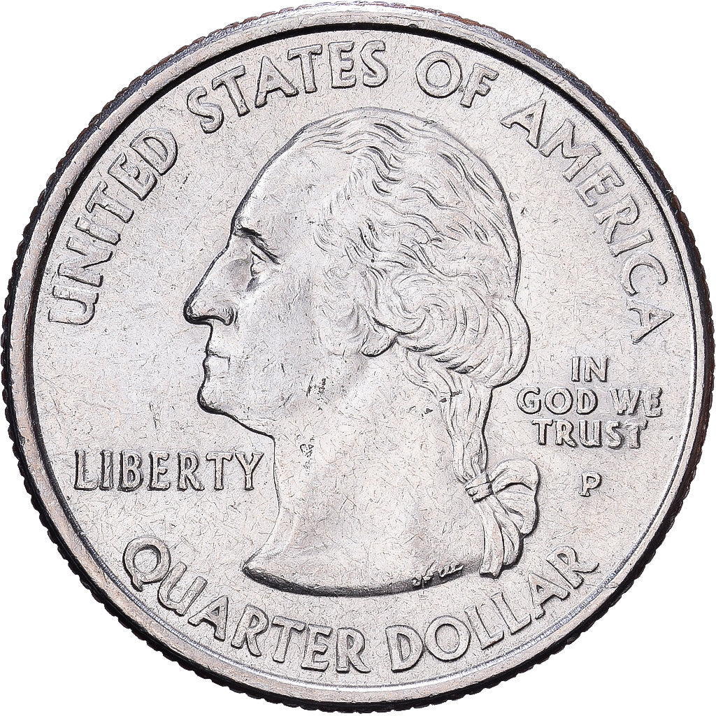 États-Unis, Quarter, New Hampshire, 2000, Philadelphie, Cupronickel plaqué