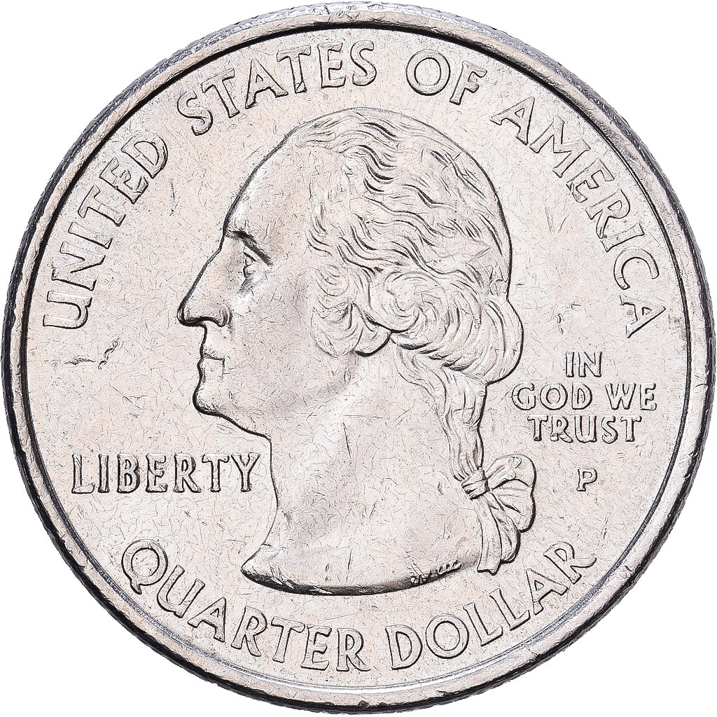 United States, Quarter, Quarter Dollar, 2001, Philadelphia, VERMONT