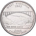 United States, quarter dollar, West Virginia, 2005, Philadelphia, Copper-nickel