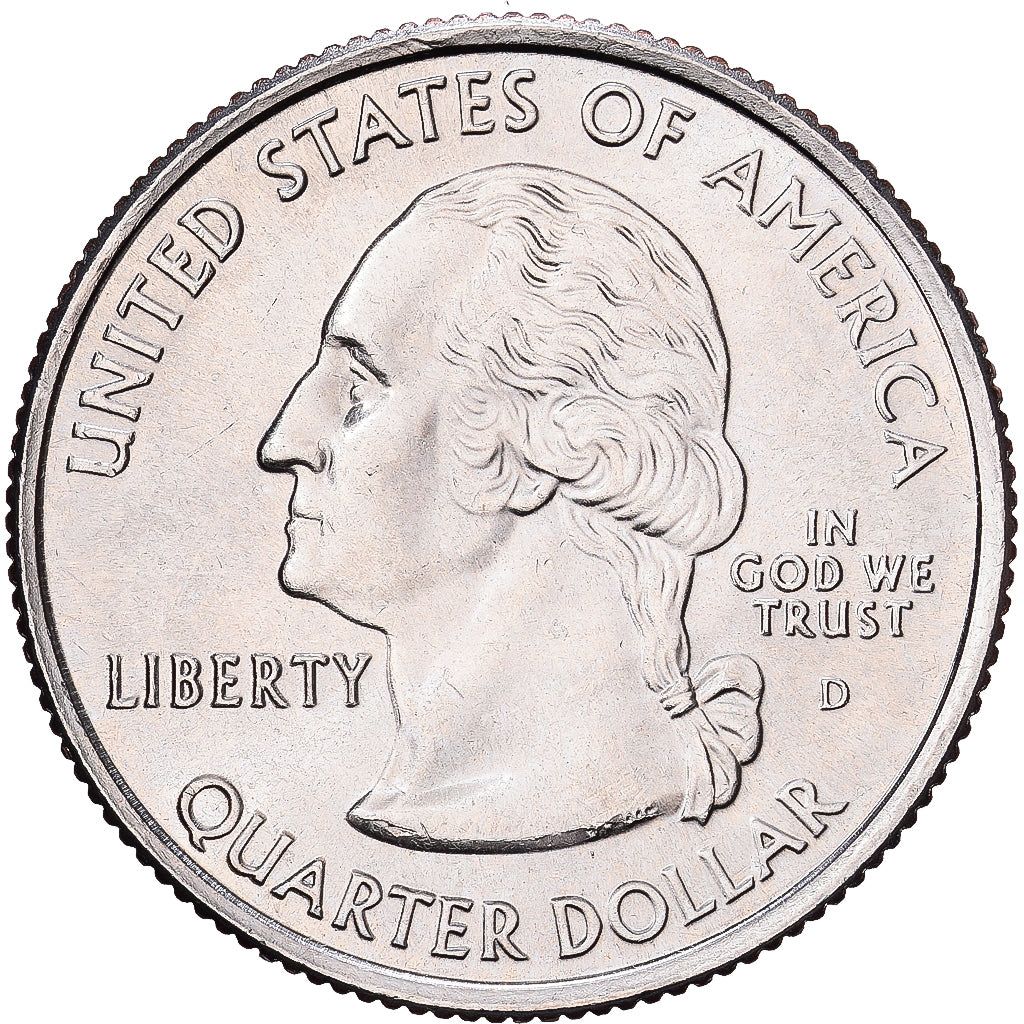 United States, quarter dollar, West Virginia, 2005, Philadelphia, Copper-nickel