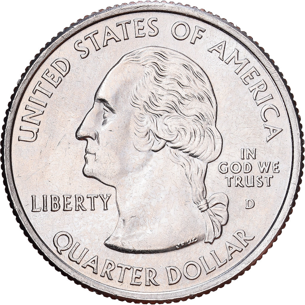 USA, Quarter, Quarter Dollar, 2004, Denver, Wisconsin 1848, Miedź-Nikiel