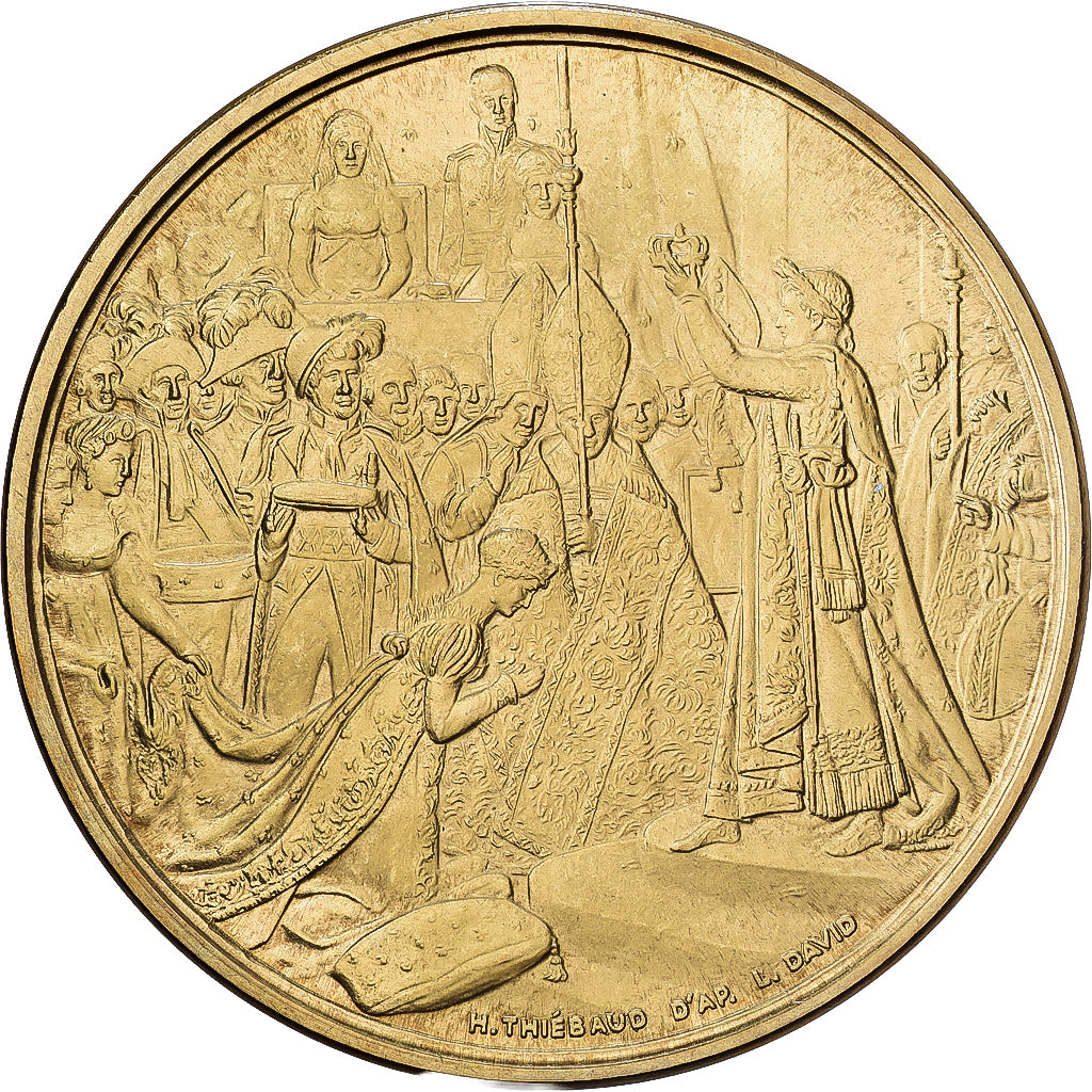 France, Médaille, Napoléon Empereur et Roi, Nickel-Cuivre, SUP+, Thiébaud