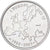 França, medalha, L'Europe des XV, Essai, 2003, Cobre-níquel, MS(60-62)