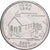 Estados Unidos, Quarter, Iowa, 2004, U.S. Mint, Cobre - níquel recubierto de