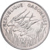 Gabon, 100 Francs, 1972, Paris, Nickel, PR+, KM:12
