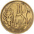 Etiopía, 10 Cents, 1969, British Royal Mint, Latón, MBC+, KM:45.1