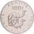 Djibuti, 100 Francs, 1977, Paris, Cobre-níquel, AU(50-53), KM:26