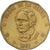 República Dominicana, Peso, 1993, Latão, EF(40-45), KM:80.2