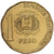 República Dominicana, Peso, 1993, Latão, EF(40-45), KM:80.2