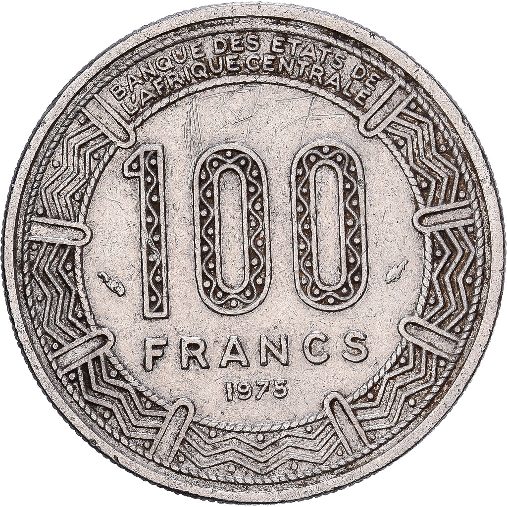 République démocratique du Congo, 100 Francs, 1975, Paris, Nickel, TTB, KM:2