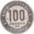 República Democrática do Congo, 100 Francs, 1975, Paris, Níquel, EF(40-45)