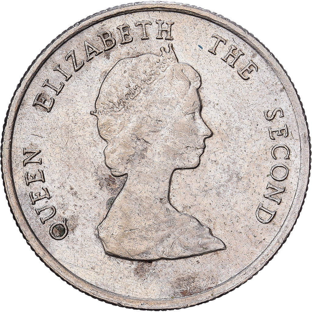États des Caraïbes orientales, Élisabeth II, 10 Cents, 1994, Cupro-nickel