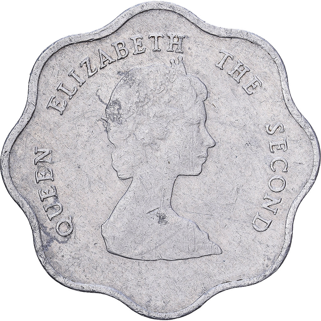 Państwa Wschodnich Karaibów, Elizabeth II, 5 Cents, 1981, Aluminium