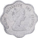 Państwa Wschodnich Karaibów, Elizabeth II, 5 Cents, 1981, Aluminium