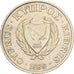 Zypern, 5 Cents, 1985, Nickel-brass, SS, KM:55.2