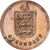 Guernsey, 4 Doubles, 1918, Bronzen, ZF, KM:13