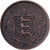 Guernsey, 8 Doubles, 1910, Heaton, Brązowy, EF(40-45), KM:7