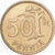 Finlandia, 50 Penniä, 1971, Aluminio - bronce, MBC+, KM:48