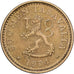 Finland, 10 Pennia, 1974, Aluminum-Bronze, EF(40-45), KM:46